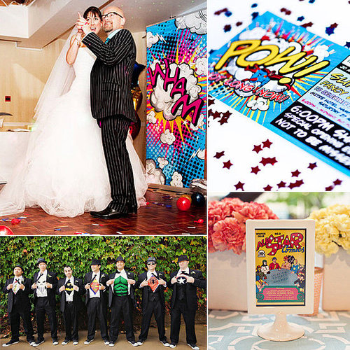When it comes to fun, playful wedding ideas, a superhero theme is every comic fan's dream come true. ounded up creative ideas to help you channel your favorite characters. From real wedding inspiration to affordable Etsy finds, POPSUGAR Tech has 20 festive ways to channel your favorite superheroes on the big day.
When it comes to fun, playful wedding ideas, a superhero theme is every comic fan's dream come true. ounded up creative ideas to help you channel your favorite characters. From real wedding inspiration to affordable Etsy finds, POPSUGAR Tech has 20 festive ways to channel your favorite superheroes on the big day.