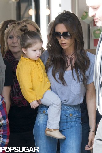 Victoria Beckham Joins Her Family in Paris Victoria Beckham Joins Her Family in Paris