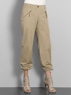 Trend Alert: Silky Cropped Khakis