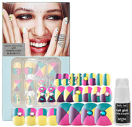 nails inc. Crystaltastic Nails