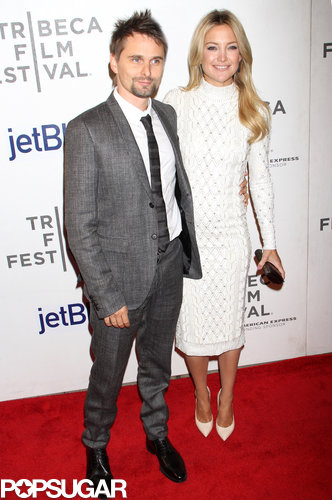 Kate Hudson got dressed up in a white Jenny Packham dress to attend the premiere of her film The Reluctant Fundamentalist with fiancé Matthew Bellamy by her side.
Kate Hudson got dressed up in a white Jenny Packham dress to attend the premiere of her film The Reluctant Fundamentalist with fiancé Matthew Bellamy by her side.