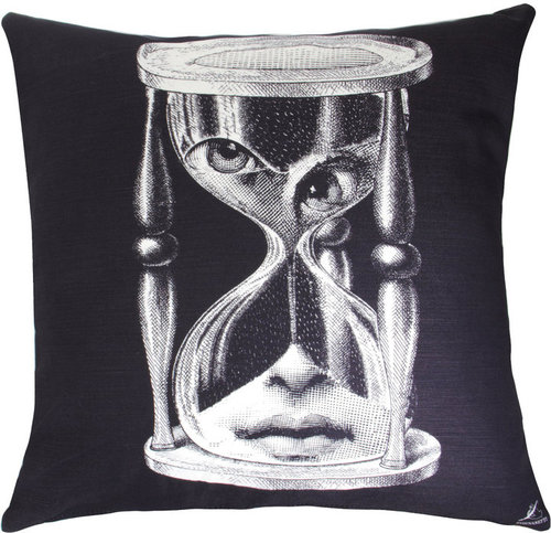 Fornasetti Il Tempo Pillow