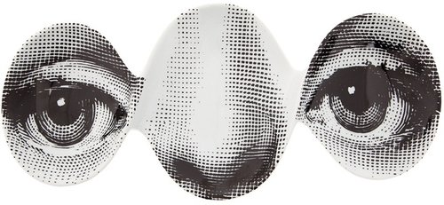 Fornasetti three-part dish