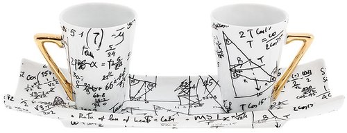 Fornasetti China tray and mug set