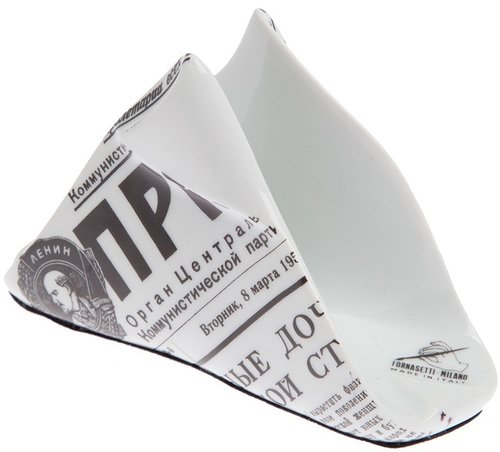 Fornasetti ceramic napkin holder