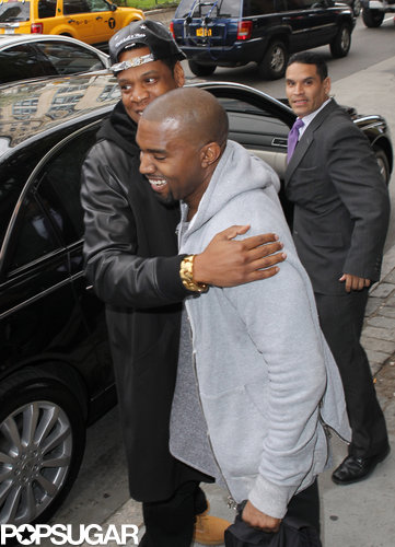 Kim Works Her Baby Bump While Kanye Meets Up With Jay-Z Kim Works Her Baby Bump While Kanye Meets Up With Jay-Z