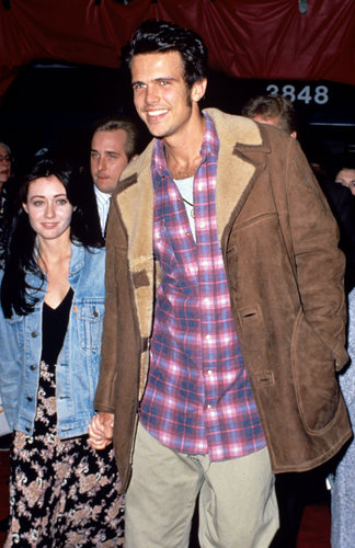 Shannen Doherty married Ashley Hamilton, son of actor George Hamilton, back in October 1993 after two weeks of dating. They divorced that April when Ashley accused Shannen of allegedly threatening him.
Shannen Doherty married Ashley Hamilton, son of actor George Hamilton, back in October 1993 after two weeks of dating. They divorced that April when Ashley accused Shannen of allegedly threatening him.