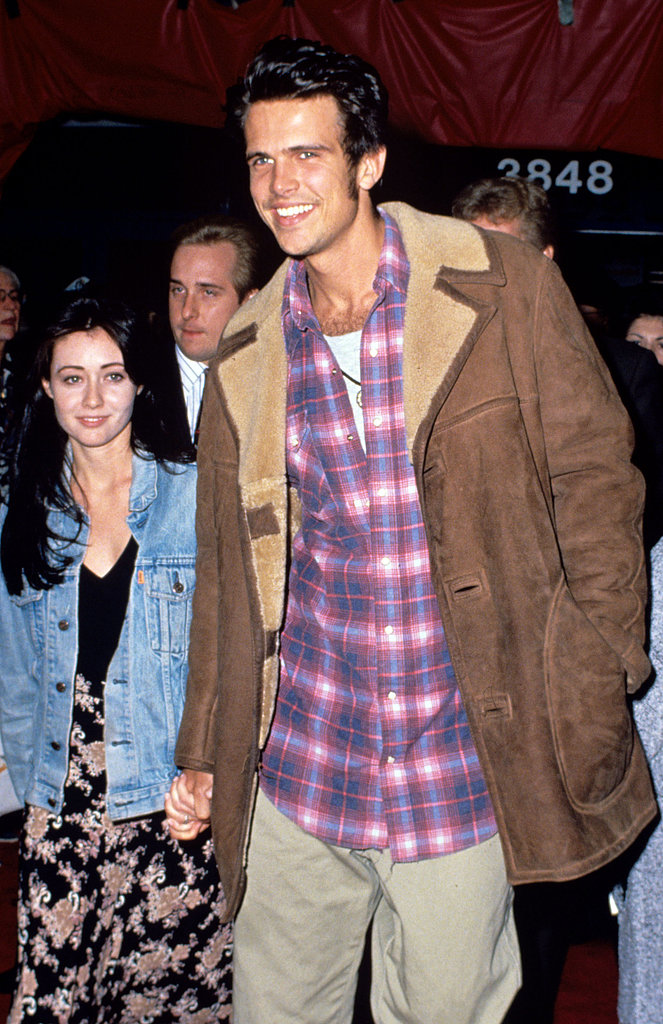 Shannen Doherty married Ashley Hamilton, son of actor George Hamilton, back in October 1993 after two weeks of dating. They divorced that April when Ashley accused Shannen of allegedly threatening him.
Shannen Doherty married Ashley Hamilton, son of actor George Hamilton, back in October 1993 after two weeks of dating. They divorced that April when Ashley accused Shannen of allegedly threatening him.