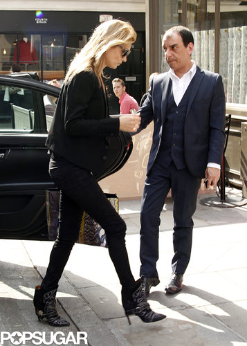 Kate Moss Goes Sheer For a Footwear Fete in London Kate Moss Goes Sheer For a Footwear Fete in London