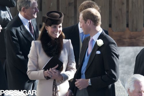 Prince William and Kate Middleton visited the Swiss Alps to attend a friend's wedding in March.
Prince William and Kate Middleton visited the Swiss Alps to attend a friend's wedding in March.