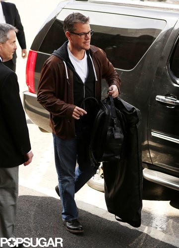Matt Damon Returns to His Alma Mater For a Special Award Matt Damon Returns to His Alma Mater For a Special Award