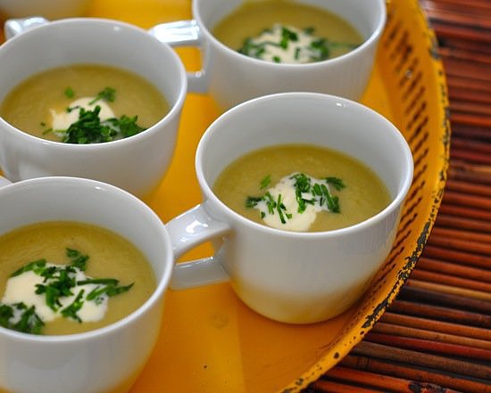 Celery Root and Leek Soup Celery Root and Leek Soup