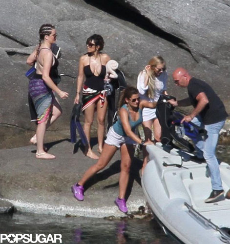 Kim, Kourtney, and Khloe Have a Greek Getaway With Their Family Kim, Kourtney, and Khloe Have a Greek Getaway With Their Family