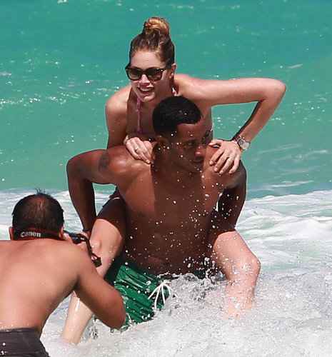 Doutzen Dons a Bikini For a Playful PDA Session With Sunnery Doutzen Dons a Bikini For a Playful PDA Session With Sunnery