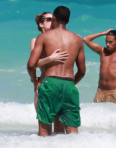 Doutzen Dons a Bikini For a Playful PDA Session With Sunnery Doutzen Dons a Bikini For a Playful PDA Session With Sunnery