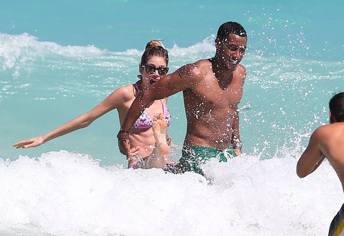 Doutzen Dons a Bikini For a Playful PDA Session With Sunnery Doutzen Dons a Bikini For a Playful PDA Session With Sunnery