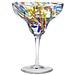 Confetti-Covered Margarita Glass