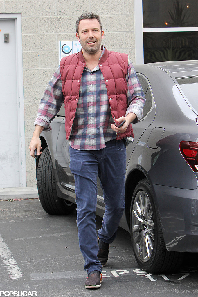 Ben Affleck stopped by an office in Santa Monica. Ben Affleck stopped by an office in Santa Monica.