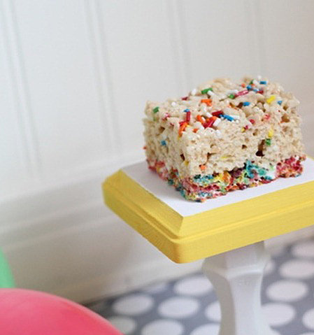 Sprinkle Rice Krispies Treats Sprinkle Rice Krispies Treats