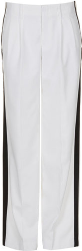 Grossgrain Wide Leg Trousers