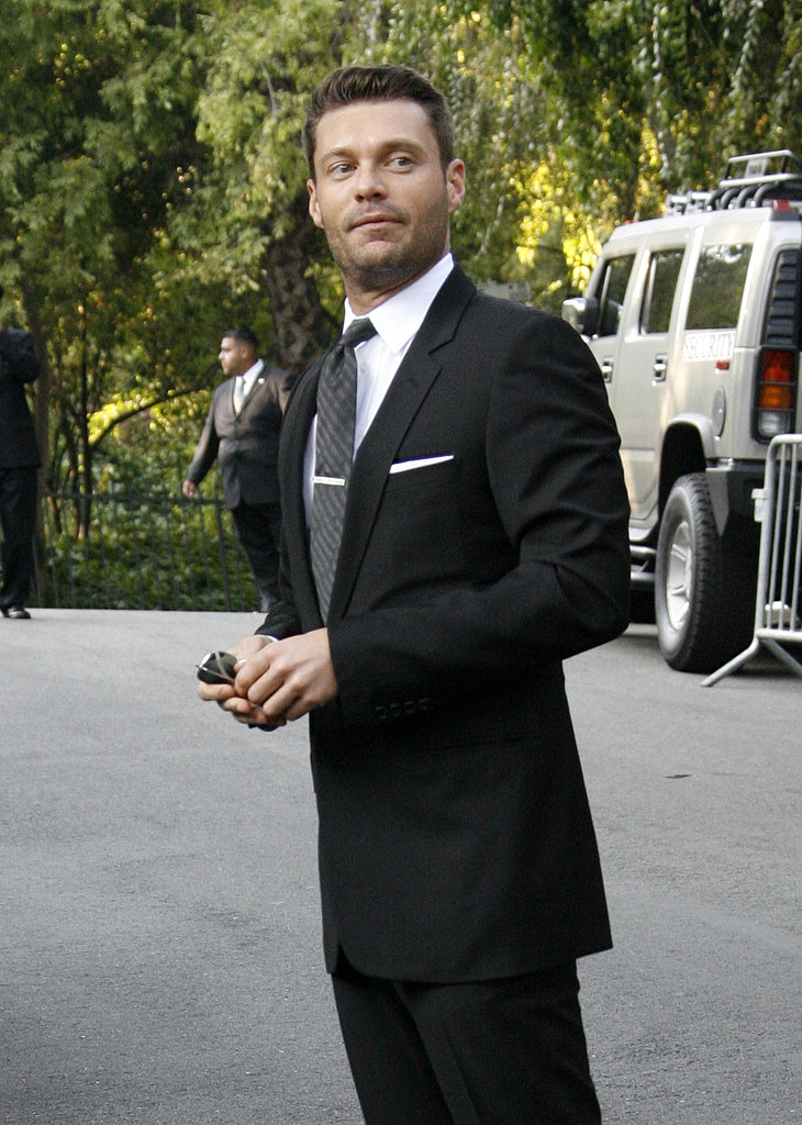 Ryan Seacrest made a serious entrance at Khloé Kardashian and Lamar Odom's LA nuptials in September 2009.
Ryan Seacrest made a serious entrance at Khloé Kardashian and Lamar Odom's LA nuptials in September 2009.