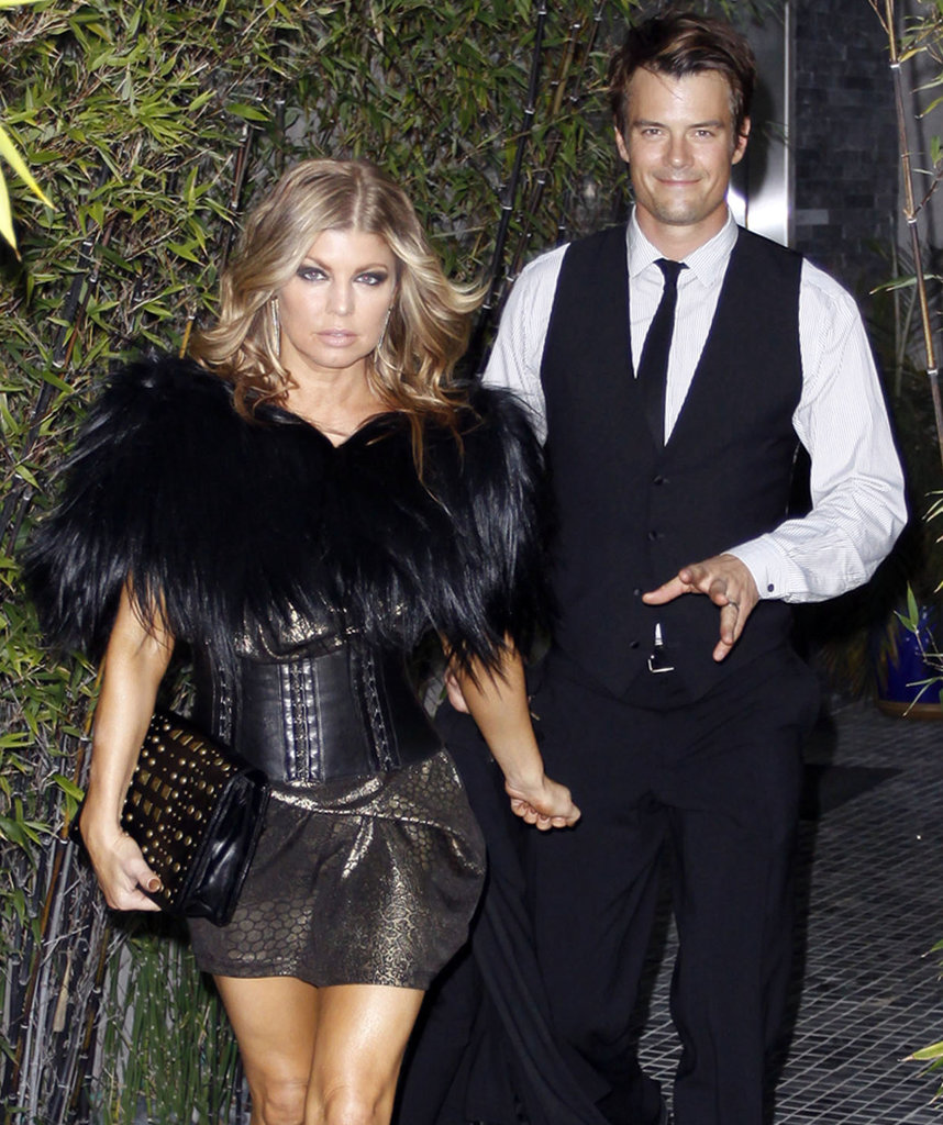 Fergie led the way with Josh Duhamel in March 2011 for her Black Eyed Peas member Keith Harris's wedding in LA.
Fergie led the way with Josh Duhamel in March 2011 for her Black Eyed Peas member Keith Harris's wedding in LA.