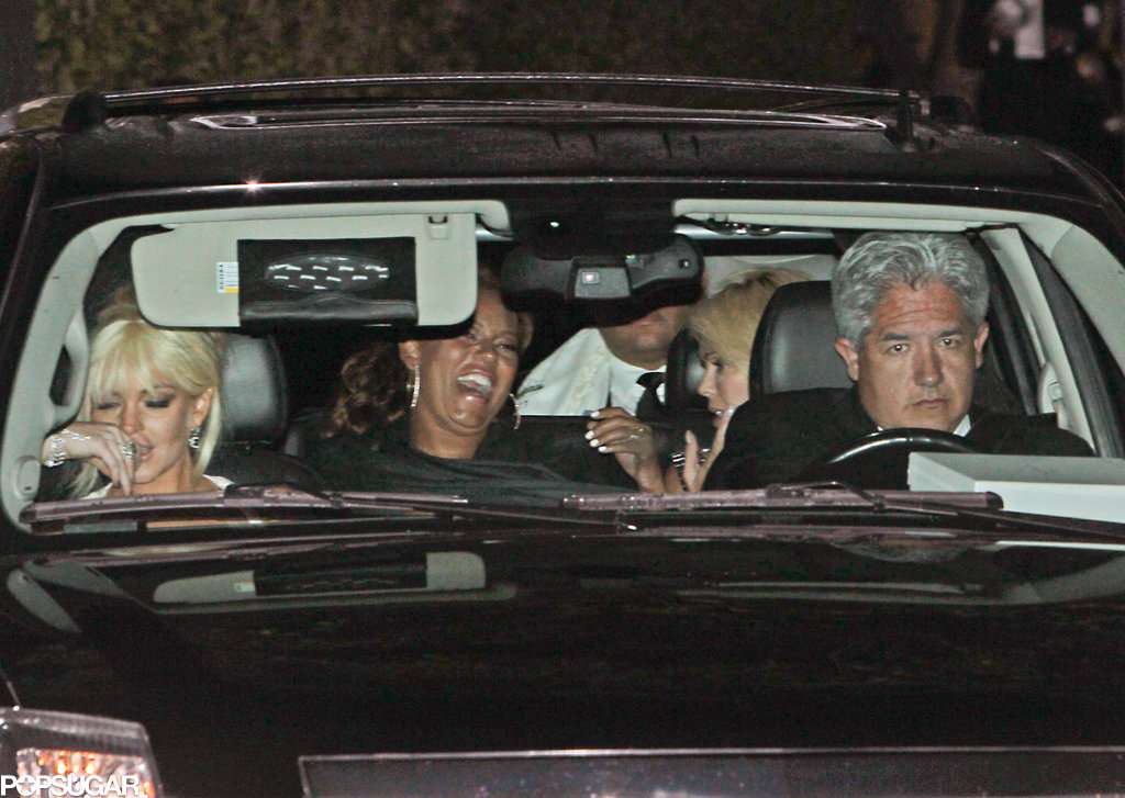 Lindsay Lohan was among many of the famous guests at Kim Kardashian and Kris Humphries's August 2011 wedding ceremony in Montecito, CA.
Lindsay Lohan was among many of the famous guests at Kim Kardashian and Kris Humphries's August 2011 wedding ceremony in Montecito, CA.