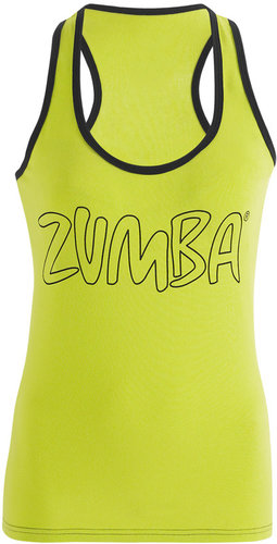 Zumba Life of the Party Racerback - Zumba Green