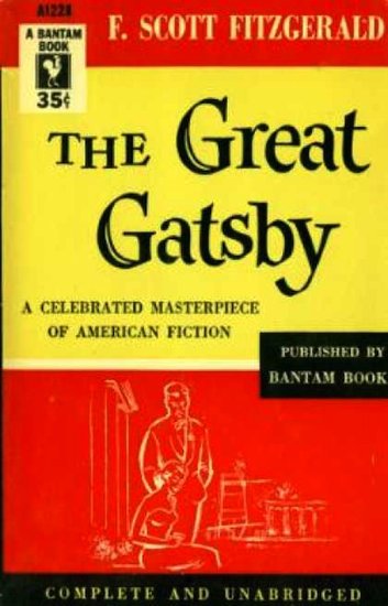 The red and yellow colors on this Great Gatsby edition from 1946 really pop.
The red and yellow colors on this Great Gatsby edition from 1946 really pop.