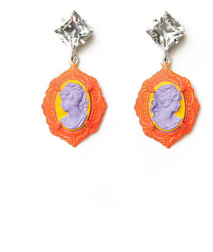 Tom Binns Cameo Samba Earrings