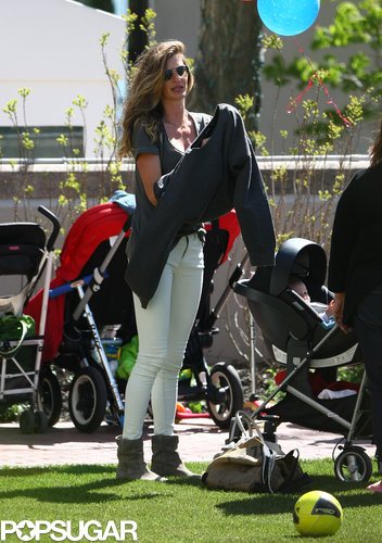 Gisele Has a High-Fashion Party Before a Family Reunion With Tom Gisele Has a High-Fashion Party Before a Family Reunion With Tom