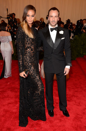 Joan Smalls and Tom Ford at the Met Gala 2013.
Joan Smalls and Tom Ford at the Met Gala 2013.