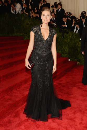 Lauren Bush Lauren went for all black in a plunging Ralph Lauren gown and a matching box clutch.
Lauren Bush Lauren went for all black in a plunging Ralph Lauren gown and a matching box clutch.