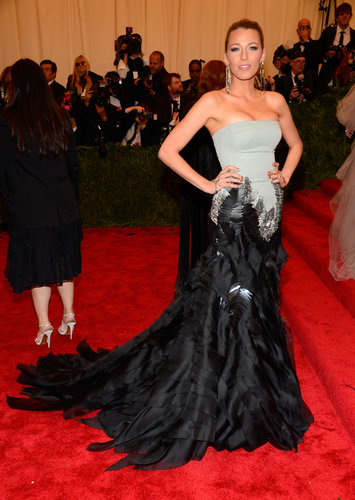 Blake Lively at the Met Gala 2013.
Blake Lively at the Met Gala 2013.