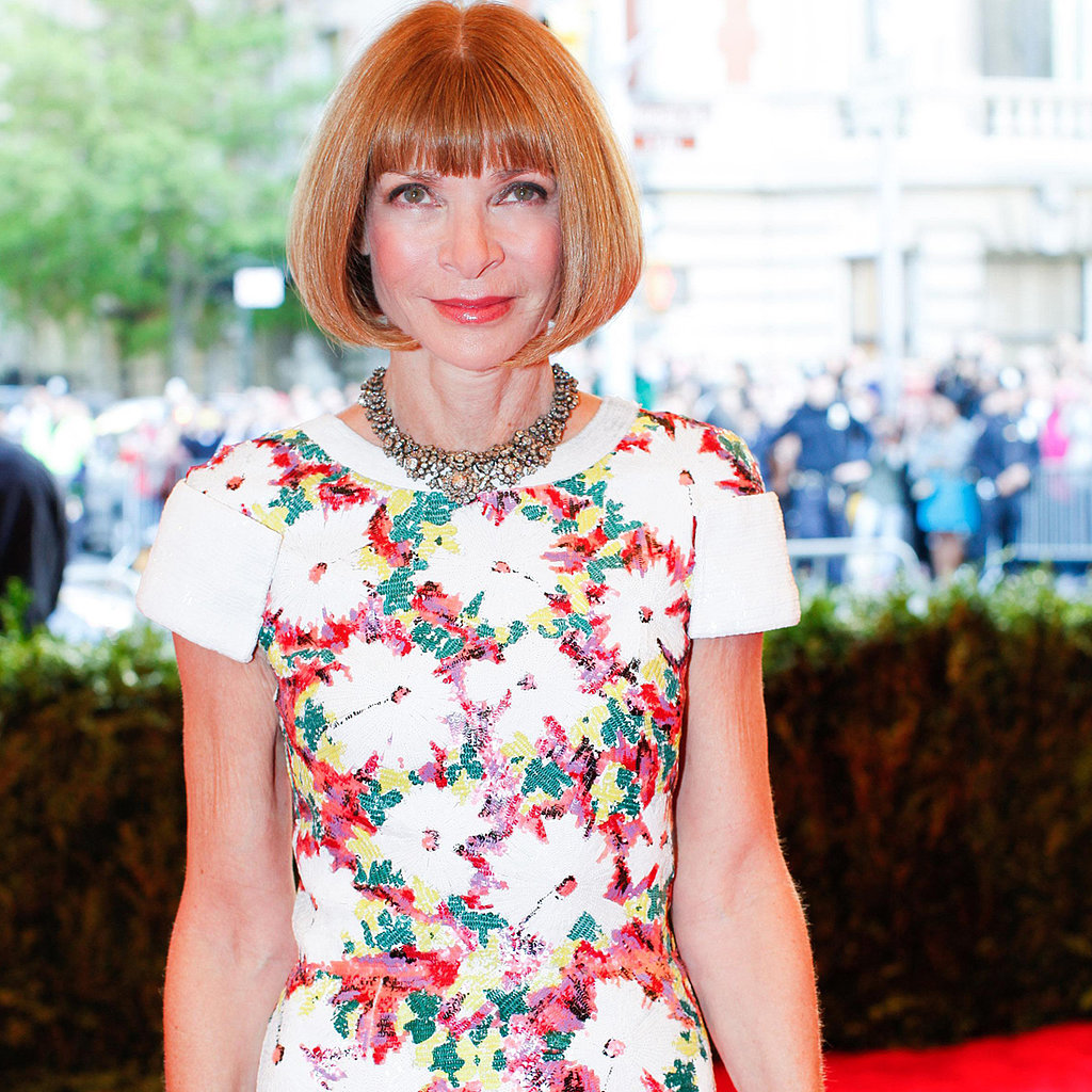 Anna Wintour Goes Back to Chanel For the 2013 Met Gala Anna Wintour Goes Back to Chanel For the 2013 Met Gala
