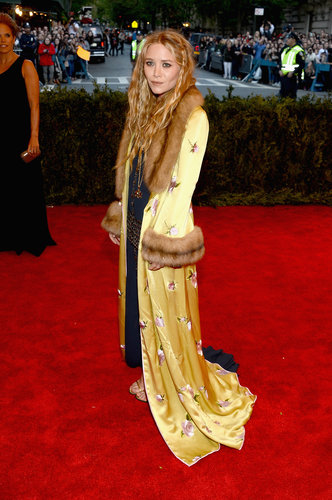 Mary-Kate Olsen at the Met Gala 2013.
Mary-Kate Olsen at the Met Gala 2013.