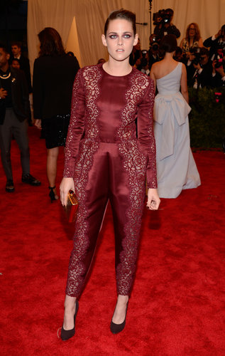 Kristen Stewart at the Met Gala 2013.
Kristen Stewart at the Met Gala 2013.