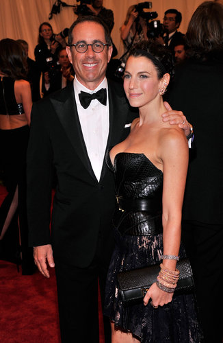 Jerry Seinfield and Jessica Seinfeld at the Met Gala 2013.
Jerry Seinfield and Jessica Seinfeld at the Met Gala 2013.