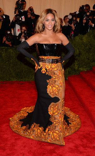 Beyoncé Knowles at the Met Gala 2013.
Beyoncé Knowles at the Met Gala 2013.