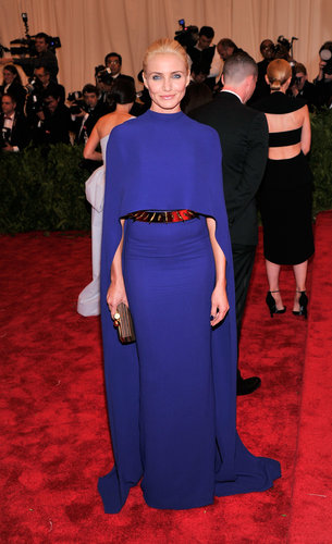 Cameron Diaz at the Met Gala 2013.
Cameron Diaz at the Met Gala 2013.