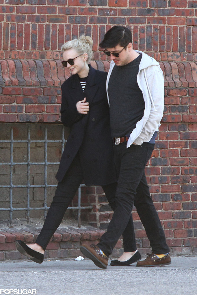 Carey Mulligan had her husband, Marcus Mumford, by her side. Carey Mulligan had her husband, Marcus Mumford, by her side.