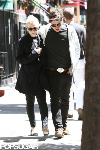 Carey Mulligan and Marcus Mumford spent time in NYC.
Carey Mulligan and Marcus Mumford spent time in NYC.