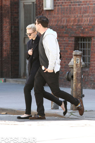 Carey Mulligan and Marcus Mumford crossed the street.
Carey Mulligan and Marcus Mumford crossed the street.