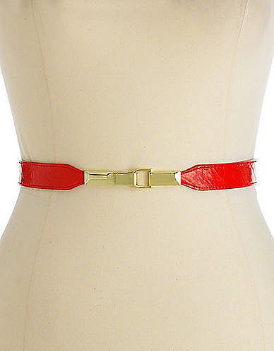 STEVE MADDEN Skinny Stretch Belt