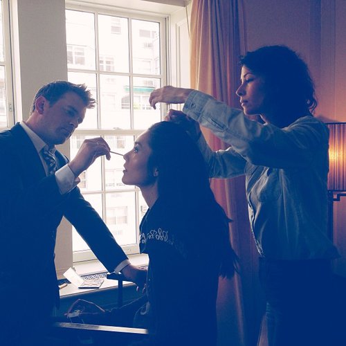Bumble and Bumble and Estée got Liu Wen ready for the Met Gala.
Source: Instagram user bumbleandbumble
Bumble and Bumble and Estée got Liu Wen ready for the Met Gala.
Source: Instagram user bumbleandbumble