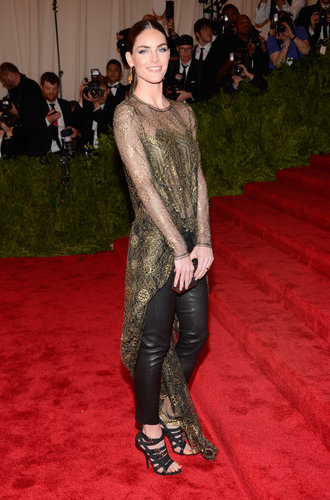 Hilary Rhoda at the Met Gala 2013.
Hilary Rhoda at the Met Gala 2013.
