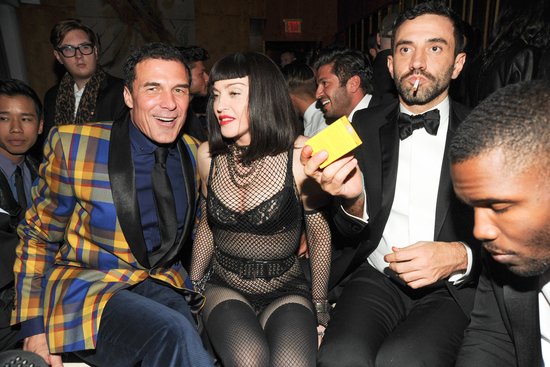 Madonna stripped down to lingerie at the afterparty.
Source: Neil Rasmus/BFAnyc.com
Madonna stripped down to lingerie at the afterparty.
Source: Neil Rasmus/BFAnyc.com