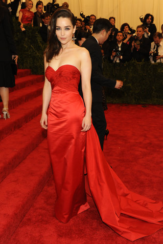 Emilia Clarke at the Met Gala 2013.
Emilia Clarke at the Met Gala 2013.