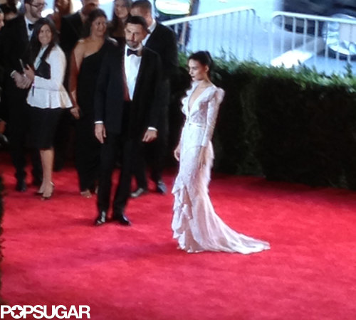Rooney Mara opened the carpet with Givenchy designer Riccardo Tisci.
Rooney Mara opened the carpet with Givenchy designer Riccardo Tisci.