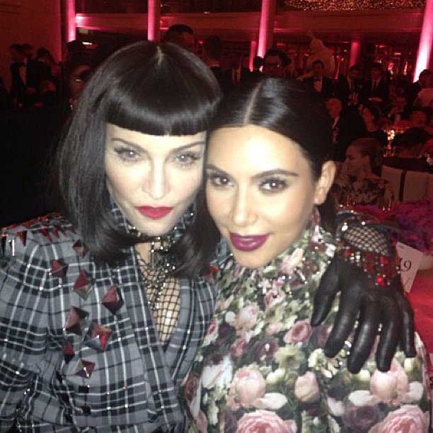 Kim Kardashian hugged pop icon Madonna at the Met Gala.
Source: Instagram user kimkardashian
Kim Kardashian hugged pop icon Madonna at the Met Gala.
Source: Instagram user kimkardashian